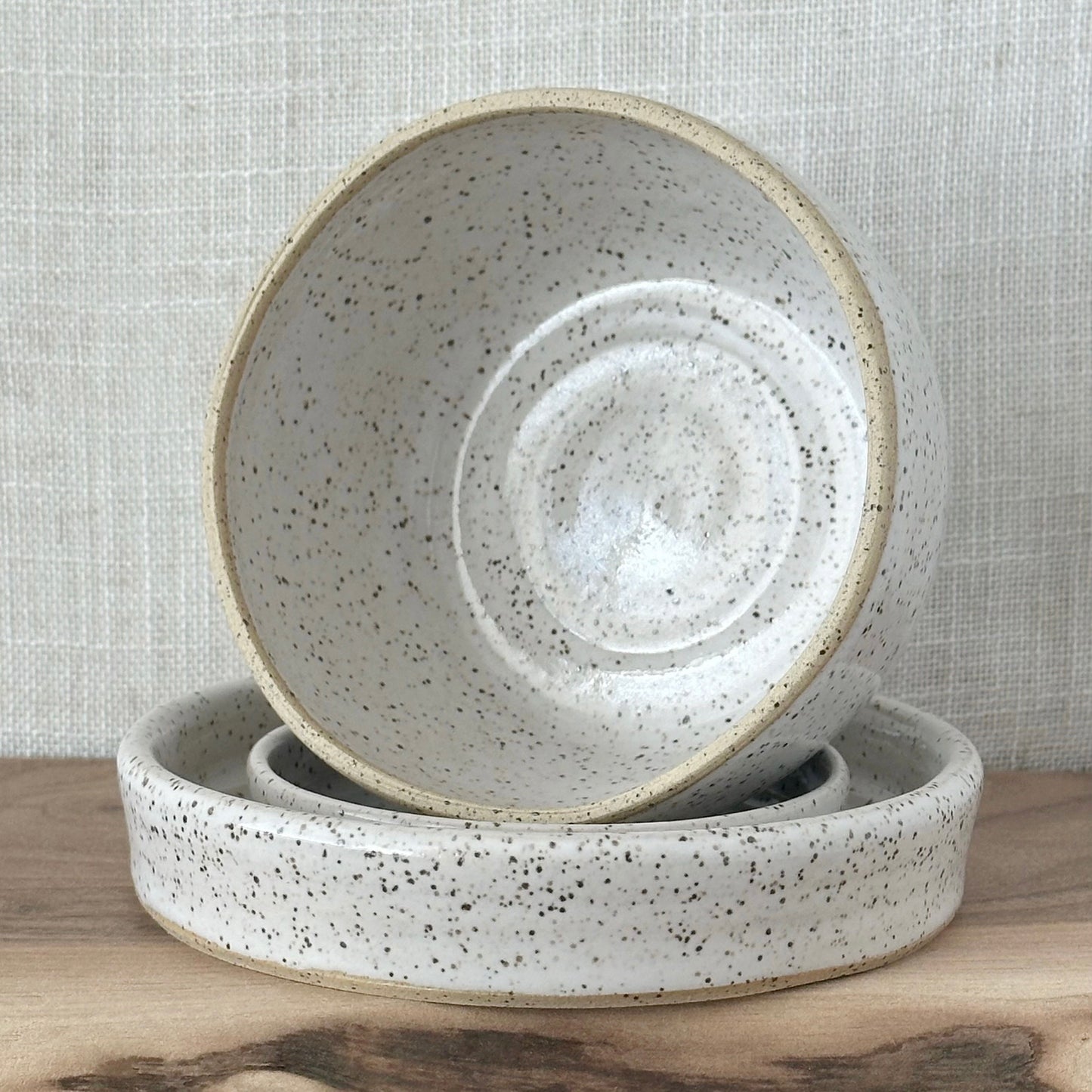 butter dish - white