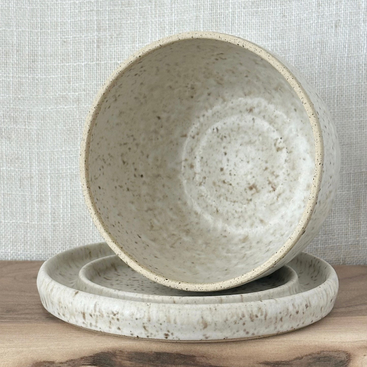 butter dish - cream