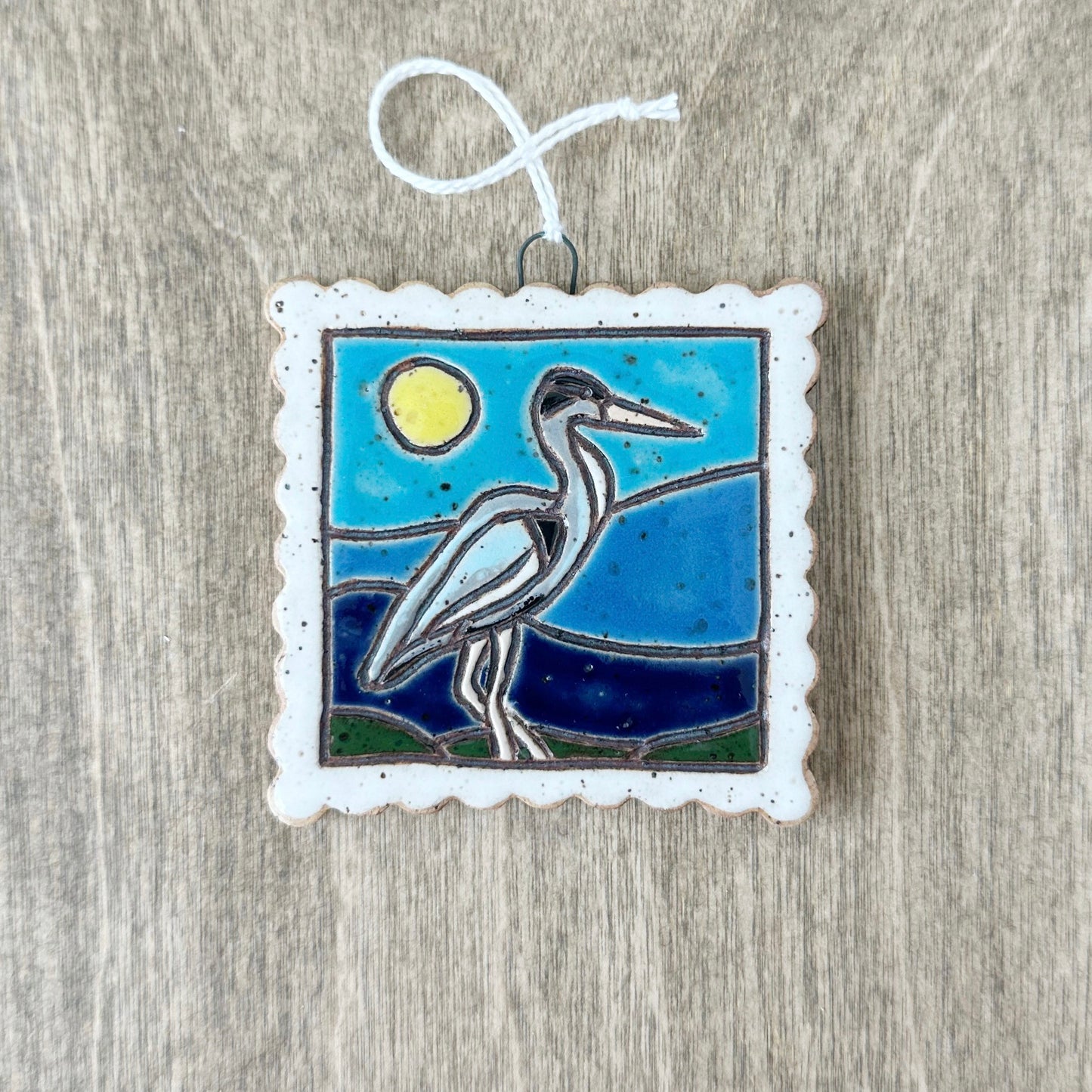 heron stamps