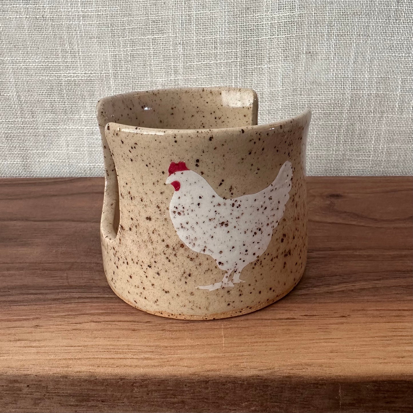 sponge holder - chicken