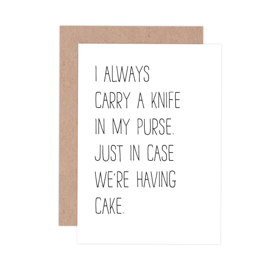 Knife In My Purse