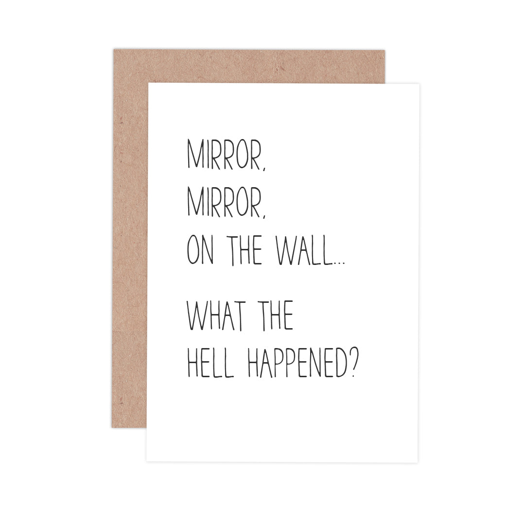 Mirror, Mirror, On The Wall
