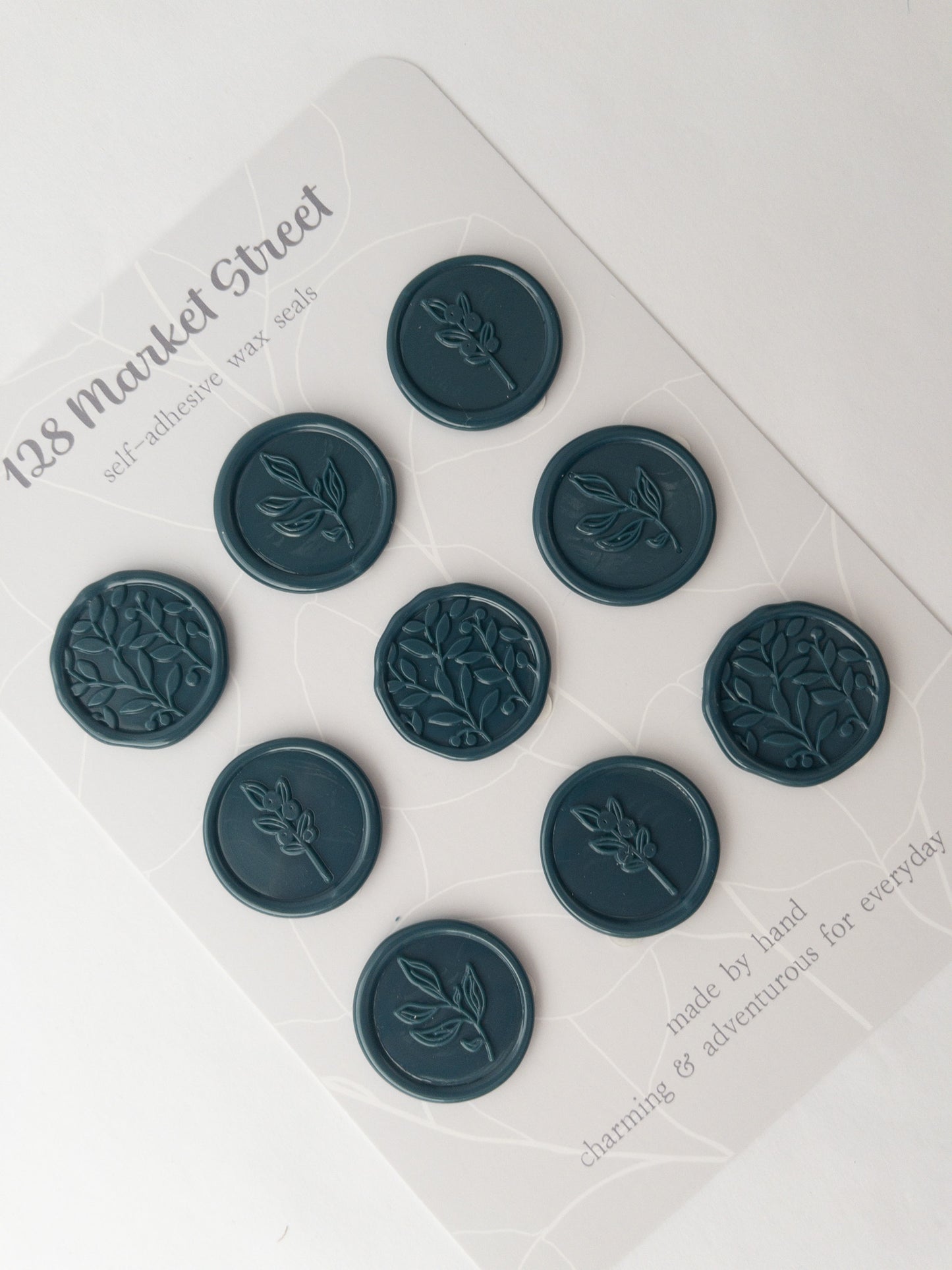 Wax Seals, Set of Nine, Garden No. 4 in Inverness