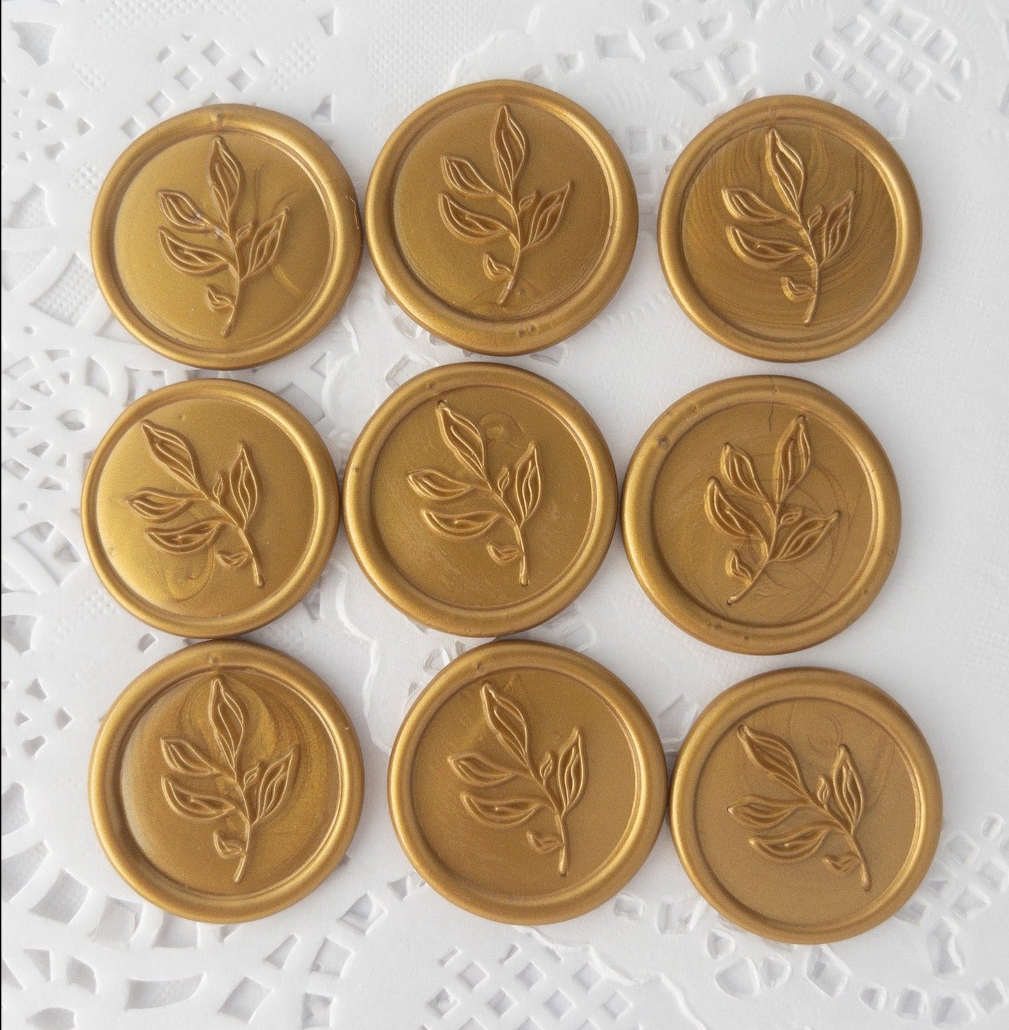 Wax Seals, Set of Nine