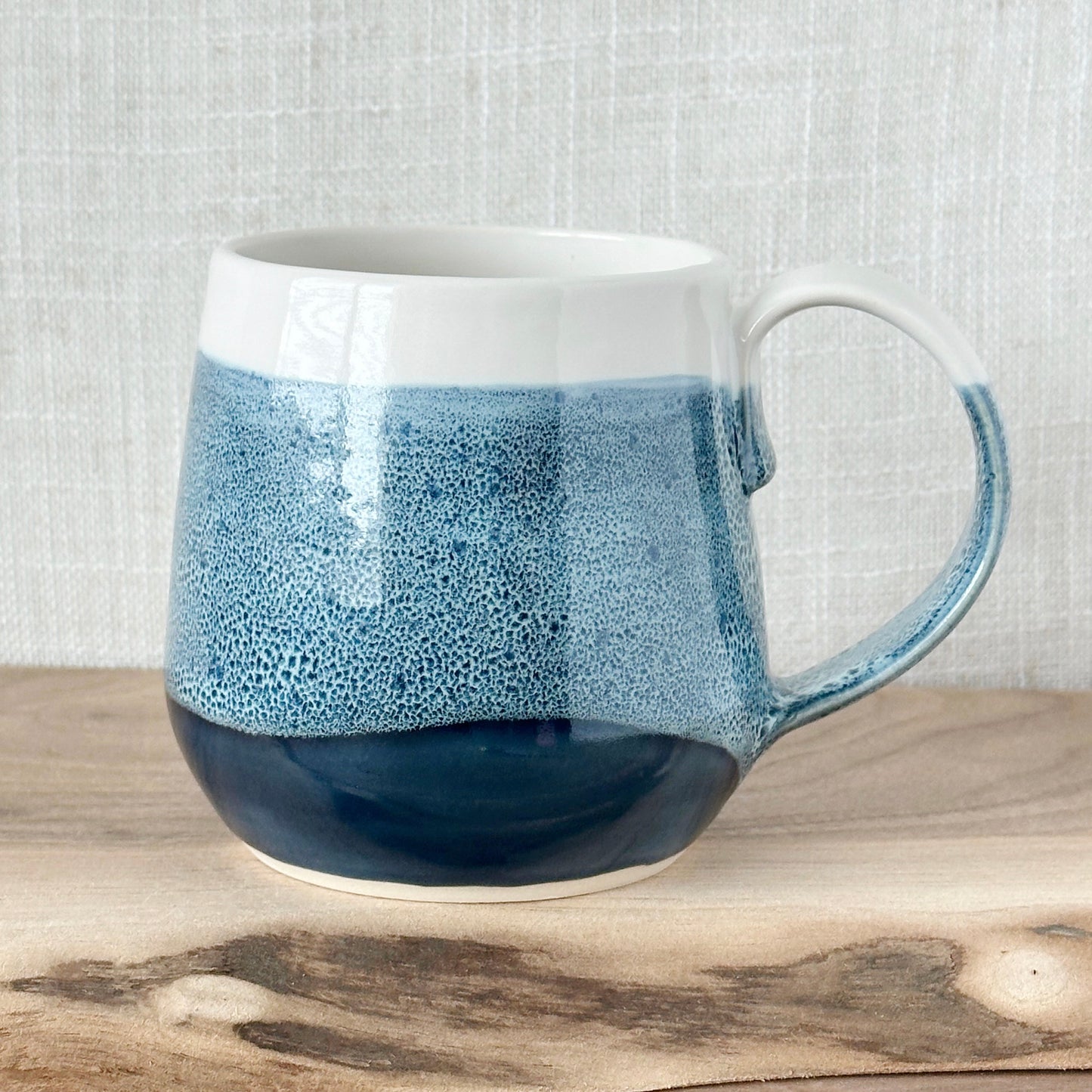 blue oil spot mug (16 oz)