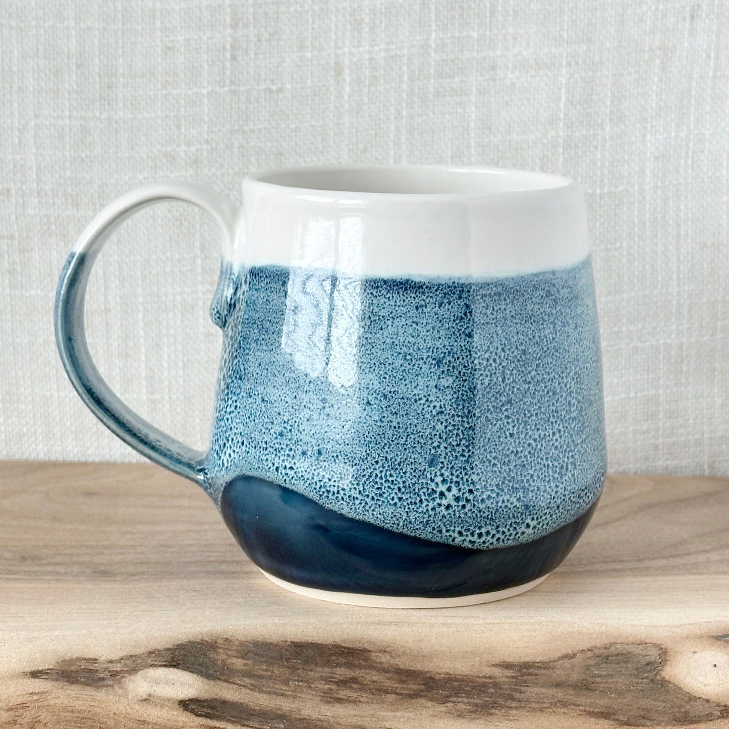 blue oil spot mug (16 oz)