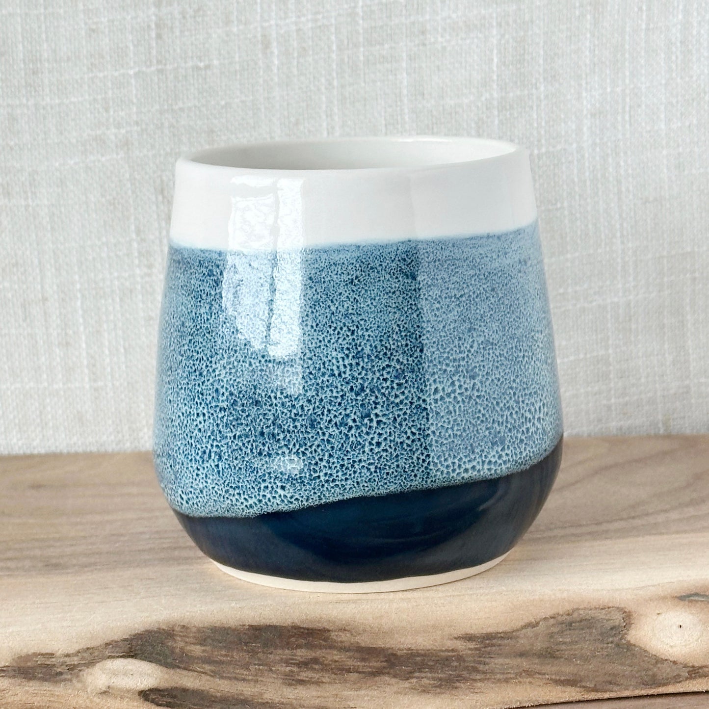 blue oil spot mug (16 oz)