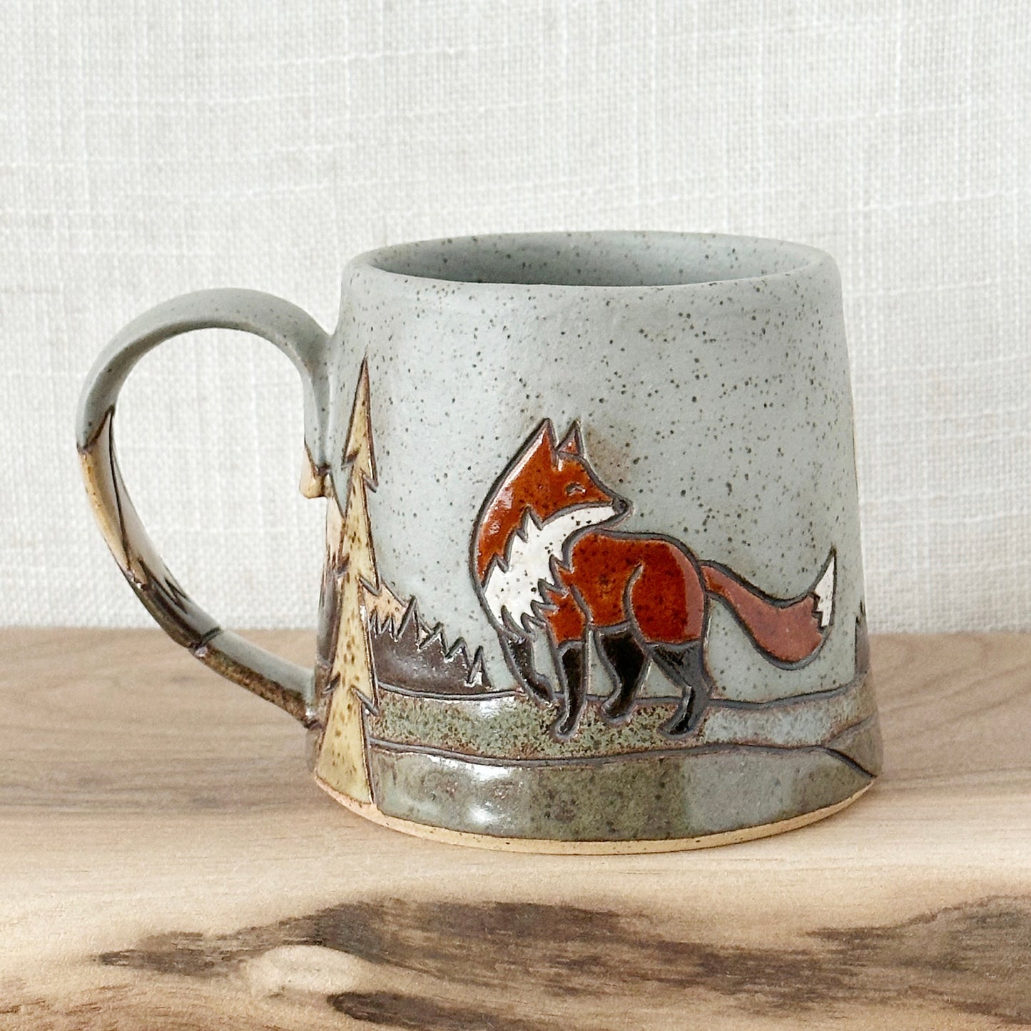 Fox mug, no. 4 (12 oz)