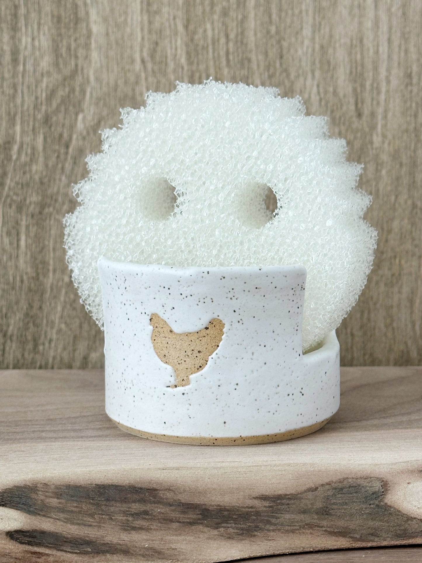 sponge holder, small chicken