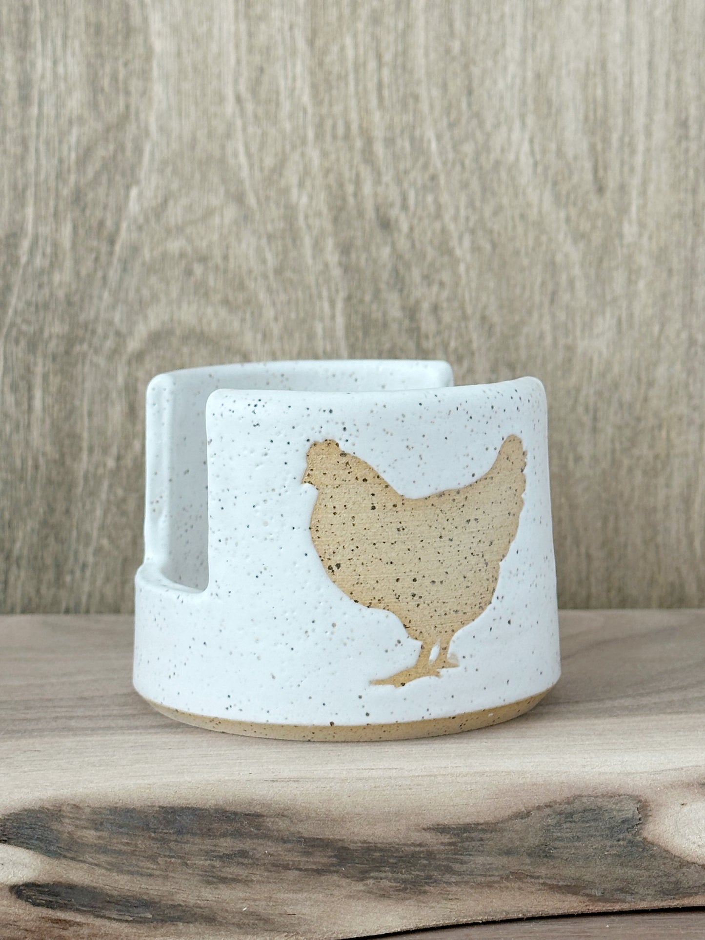 sponge holder, large chicken