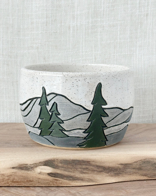 mountain bowl no. 2 (three trees)