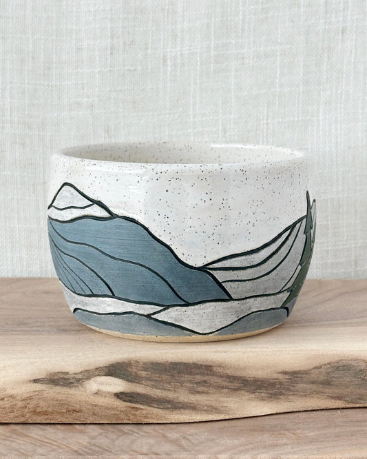 mountain bowl no. 2 (three trees)