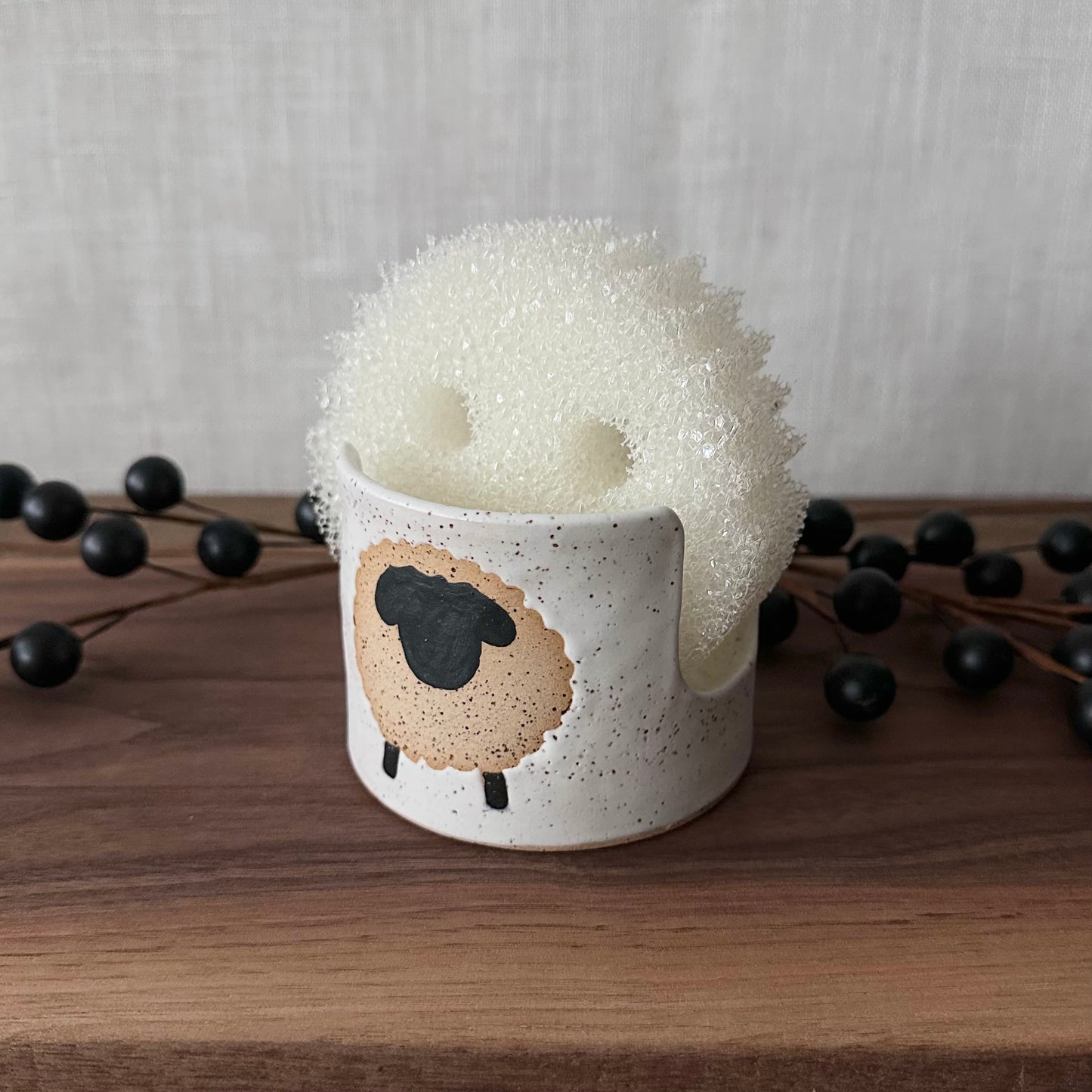 sponge holder - sheep