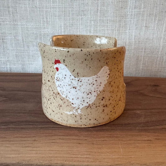 sponge holder - chicken