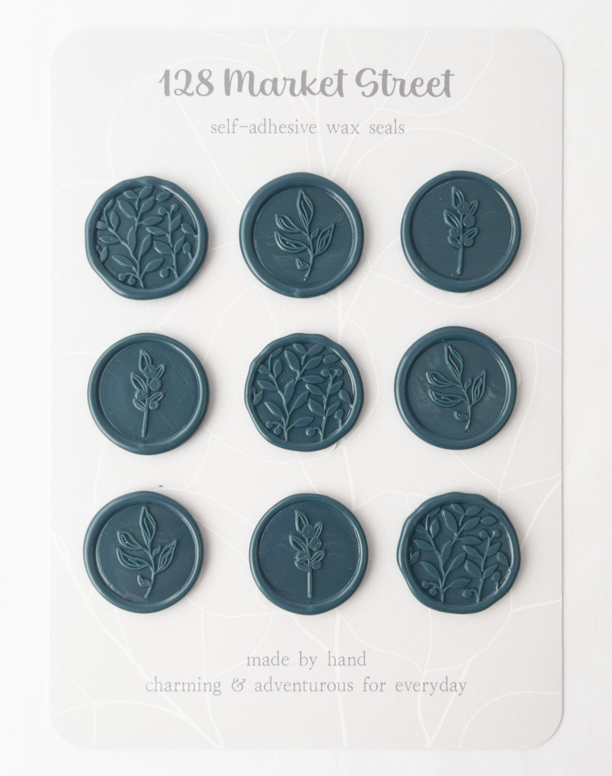 Wax Seals, Set of Nine, Garden No. 4 in Inverness