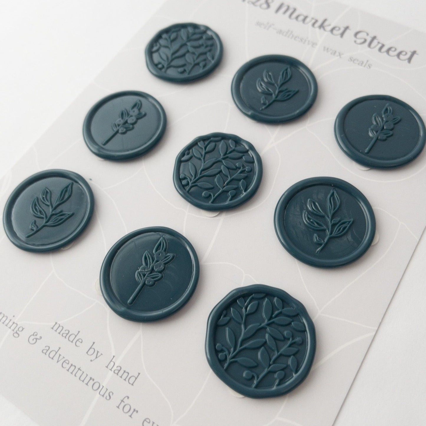 Wax Seals, Set of Nine, Garden No. 4 in Inverness