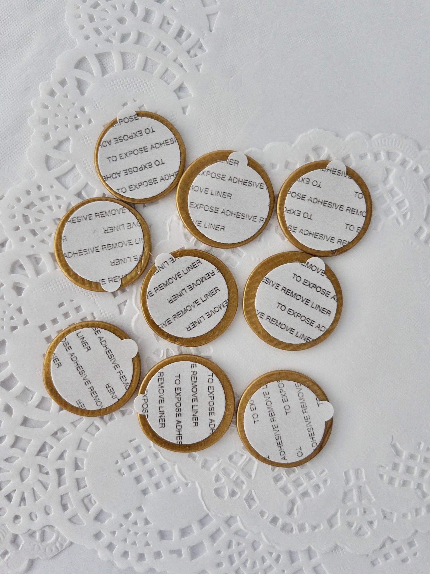 Wax Seals, Set of Nine, Garden No. 4 in Limited Edition Baby Pink